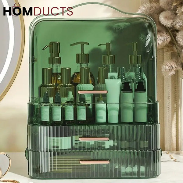 Transparent Dustproof Makeup Organizer