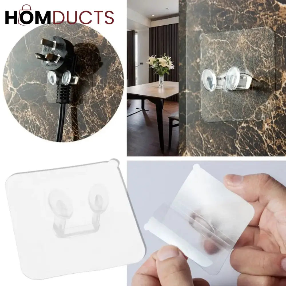 Transparent Hooks (10Pcs)