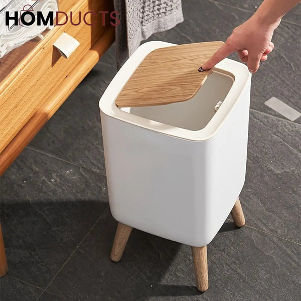 Trashbin With Lid (Premium Quality) Square