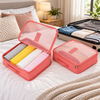 Two-piece travel clothes organizer bag set