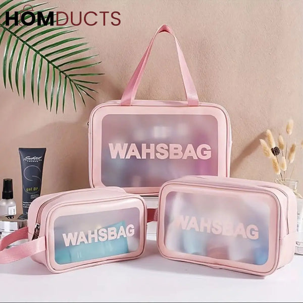 Travel Cosmetic Bag Set (3Pcs)