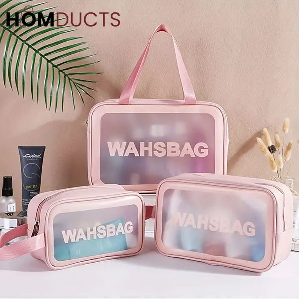 Travel Cosmetic Bag Set (3Pcs)