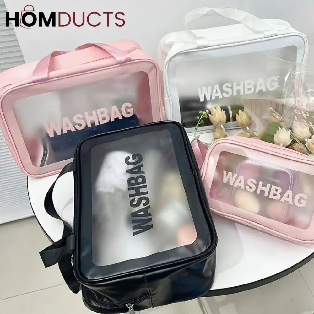 Travel Cosmetic Bag Set (3Pcs)