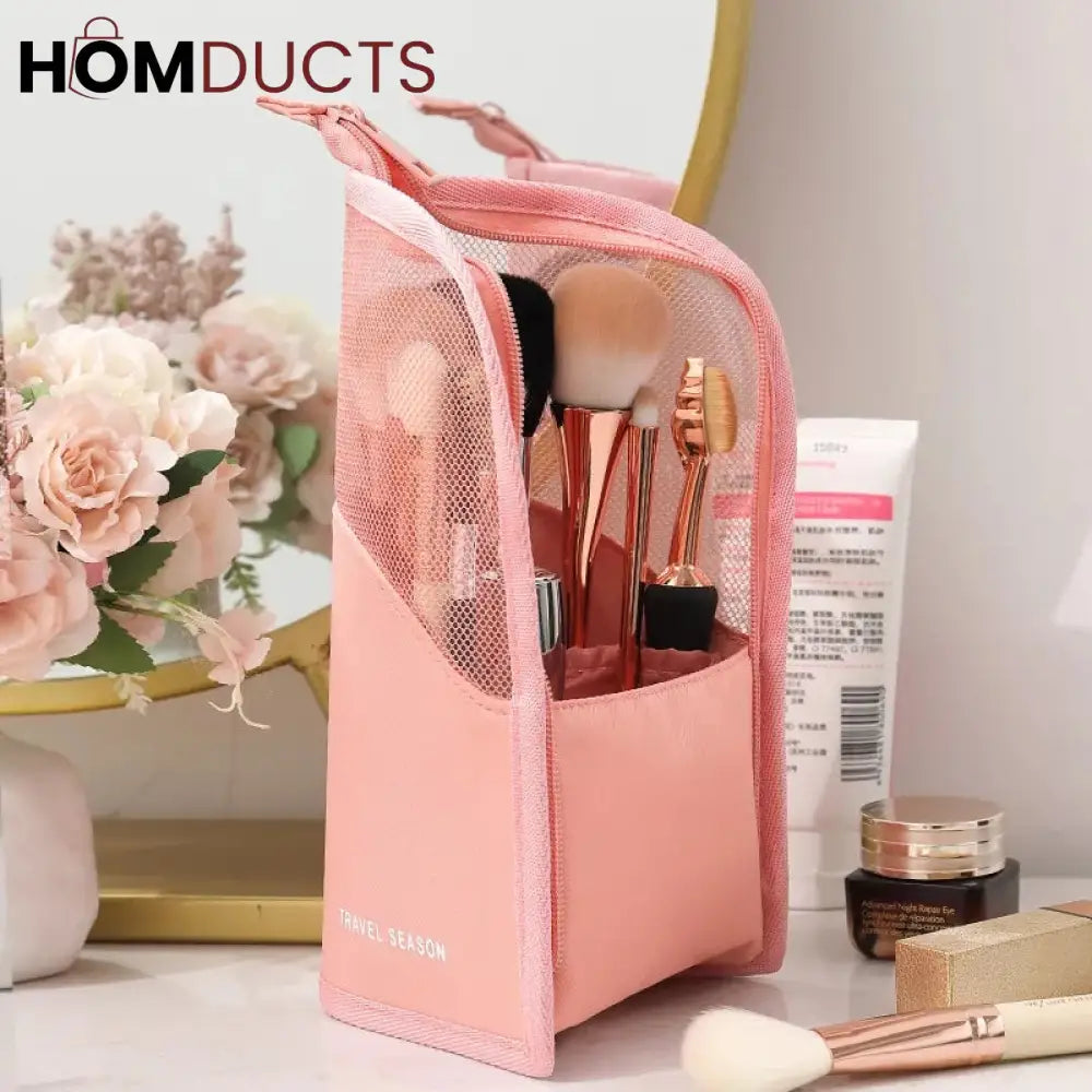 Travel Makeup Brush Holder J & C Organizer