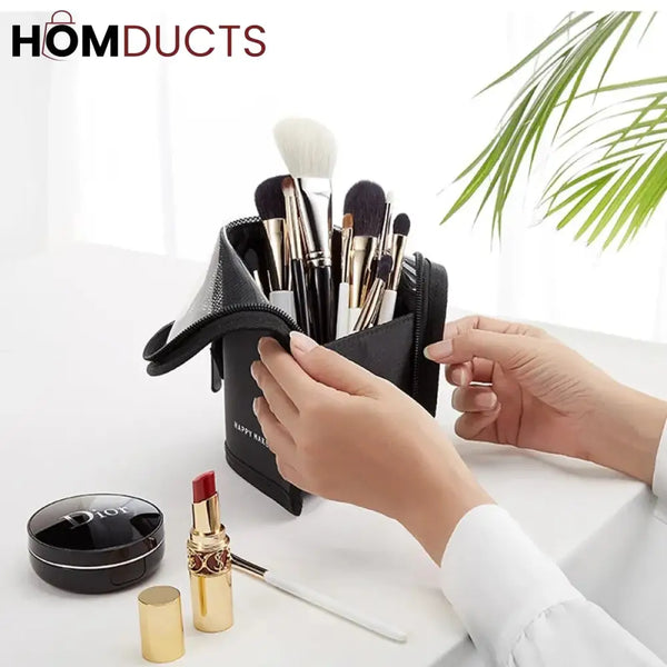 Travel Makeup Brush Holder J & C Organizer