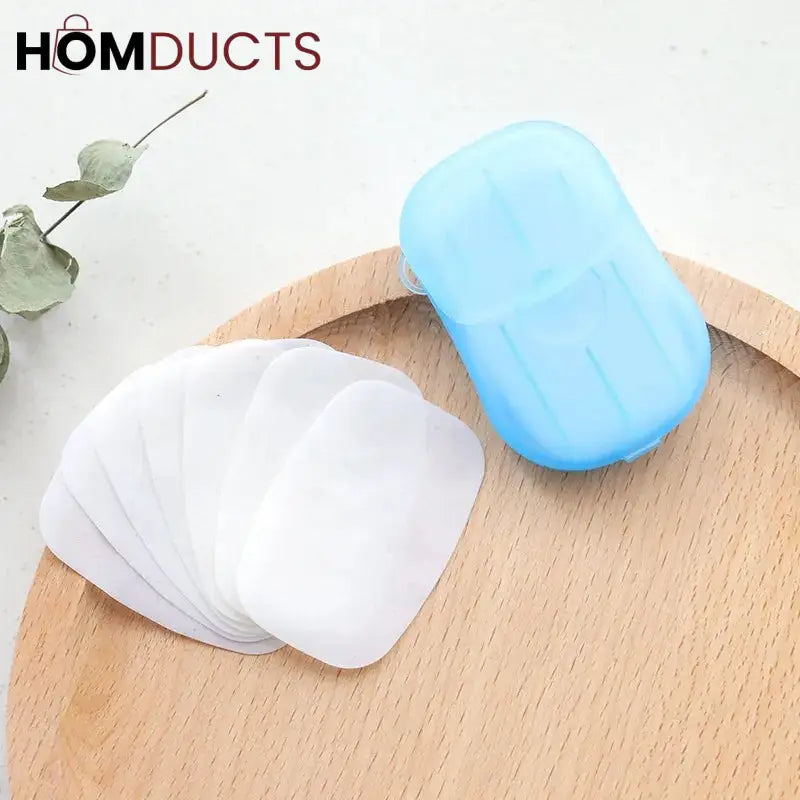 Travel Paper Soap (4 Box)