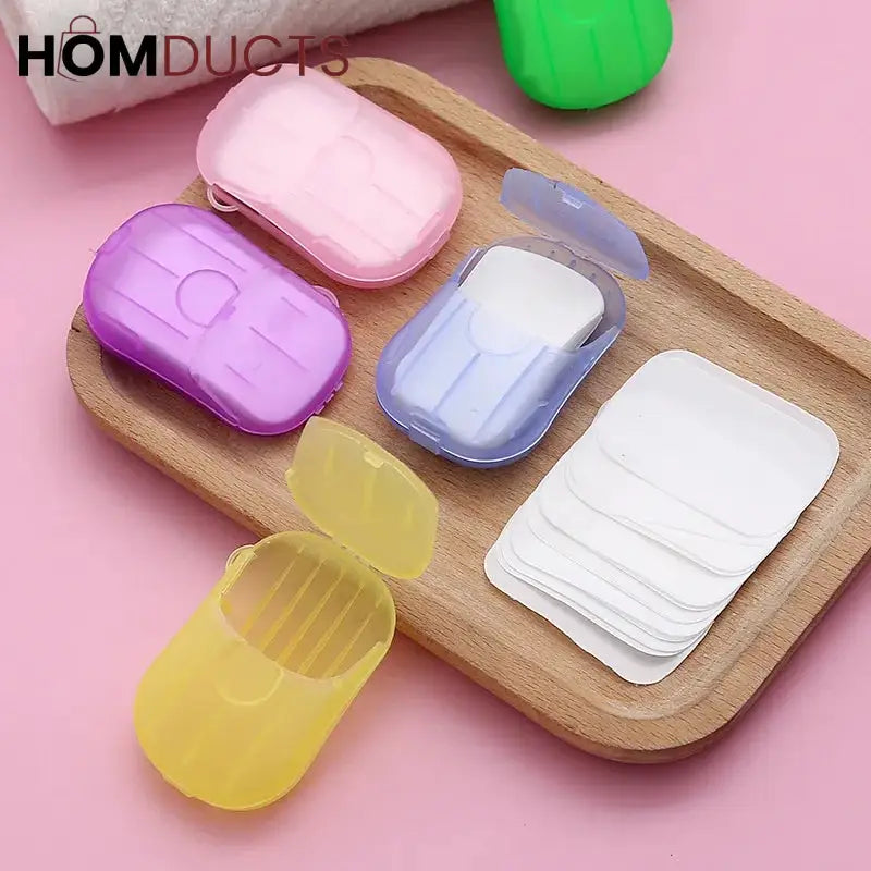 Travel Paper Soap (4 Box)