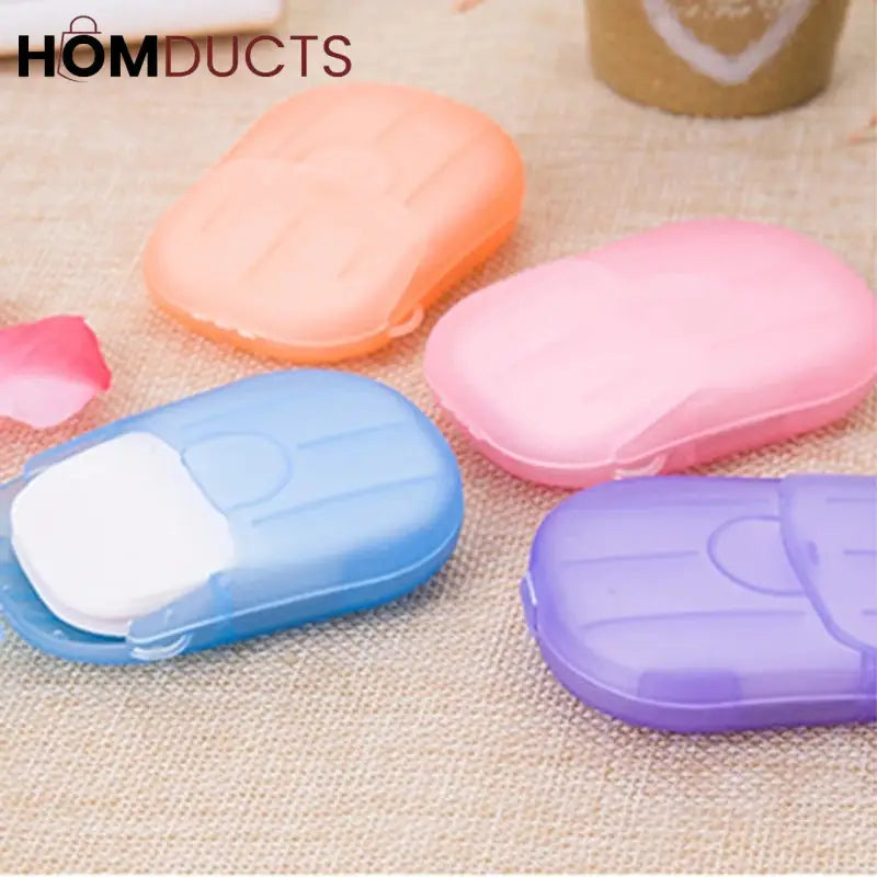 Travel Paper Soap (4 Box)