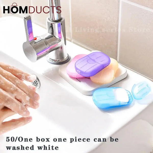 Travel Paper Soap (4 Box)