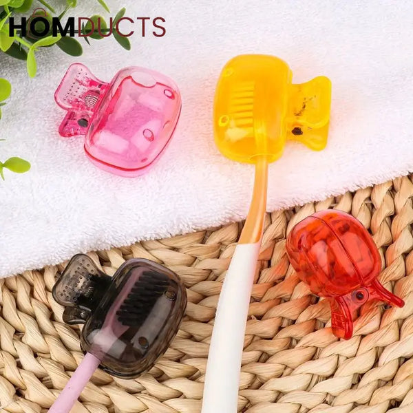 Travel Toothbrush Head Cover (Pack Of 10)
