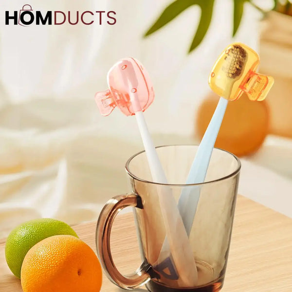 Travel Toothbrush Head Cover (Pack Of 10)