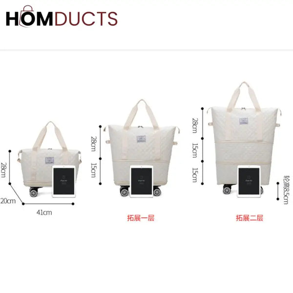 Travel Trolley Luggage Bag