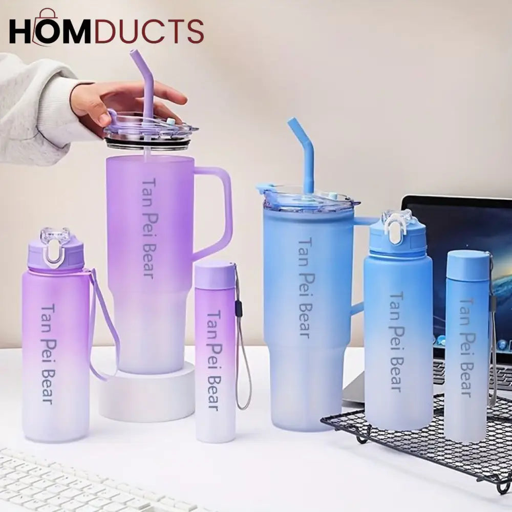 Trendy 3Pcs Bottle Set