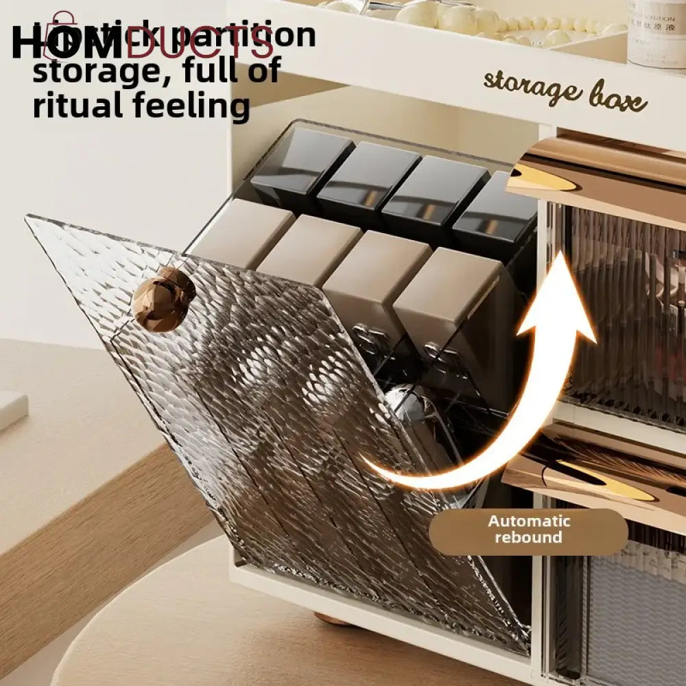 Ultimate Beauty Organizer: Multifunctional Drawer Makeup & Skincare Storage Box