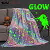 Unicorn Glow In The Dark Blanket