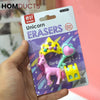 Unicorn Style Erasers