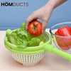 Vegetable And Salad Washing Spinner Basket