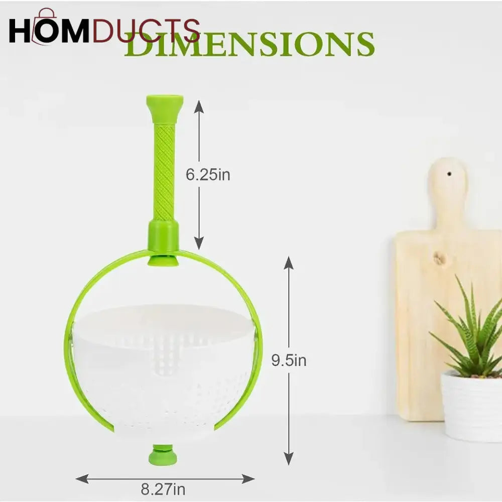 Vegetable And Salad Washing Spinner Basket