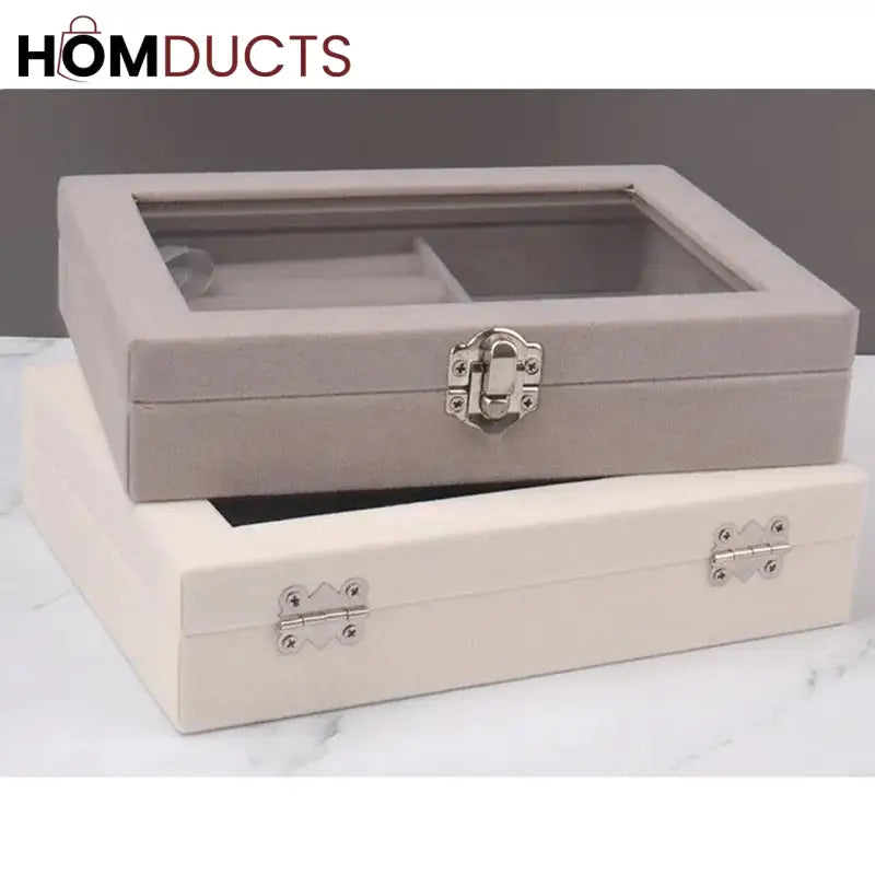 Velvet Ring And Earings Organizer J & C