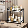 Versatile 2 Tier Iron Storage Rack