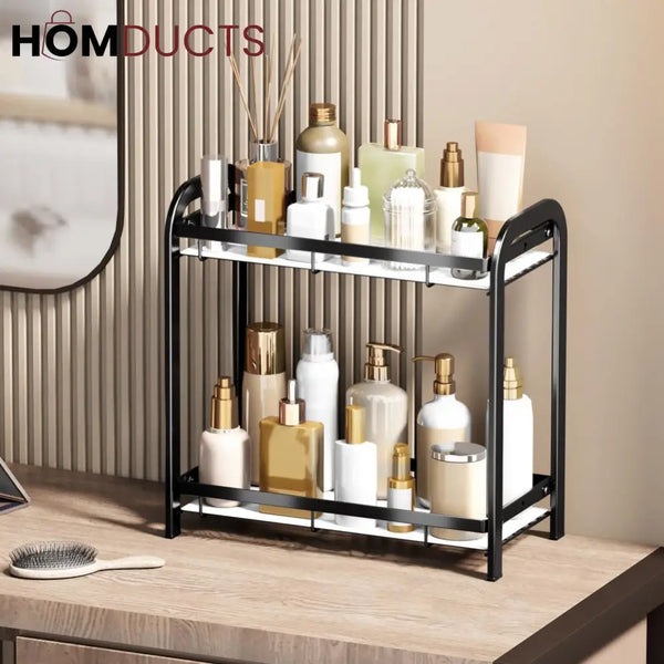 Versatile Spaces Rack Versatile 2 Tier Iron Storage Rack – Homducts