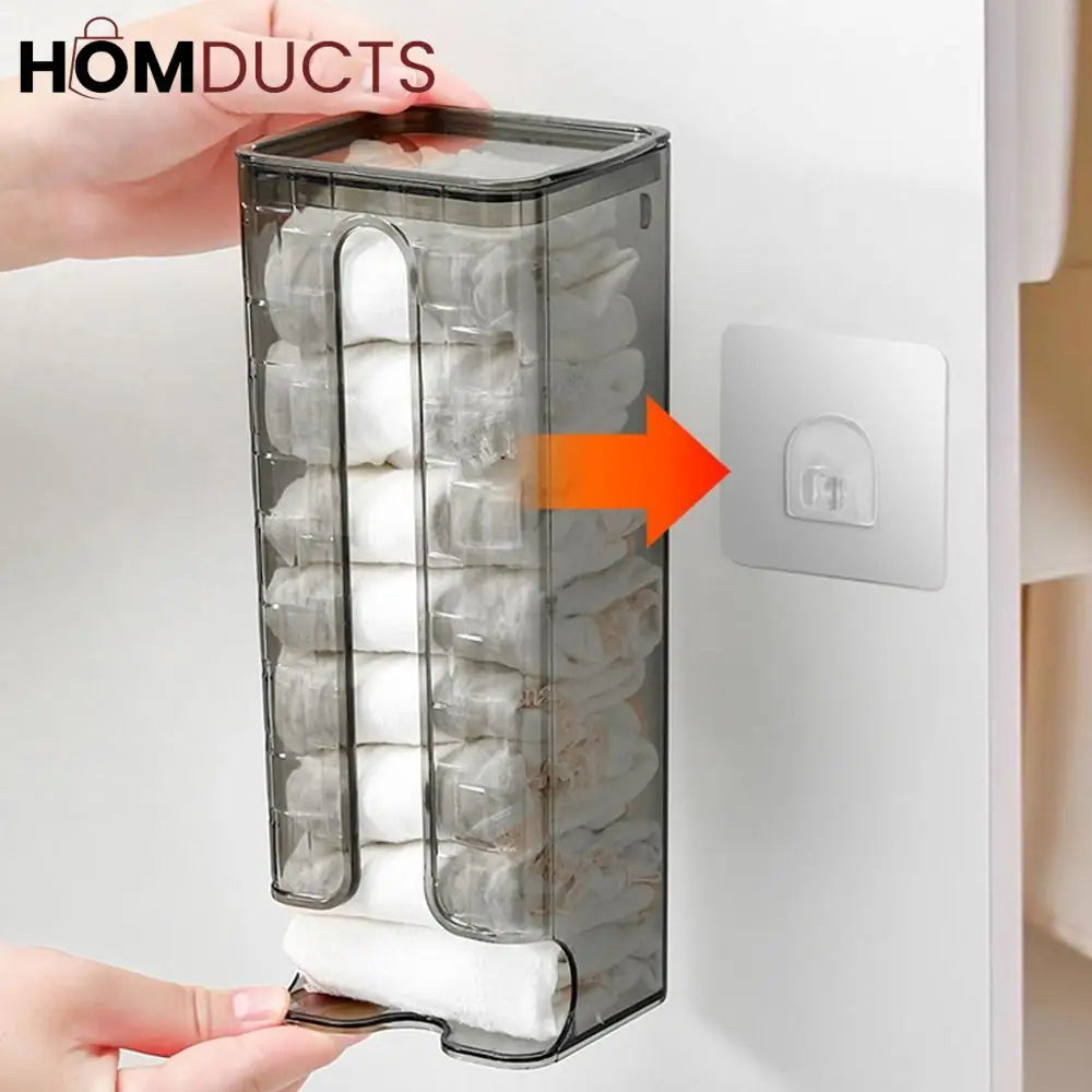 Wall Hanging Undergarments And Grocery Bag Organizer