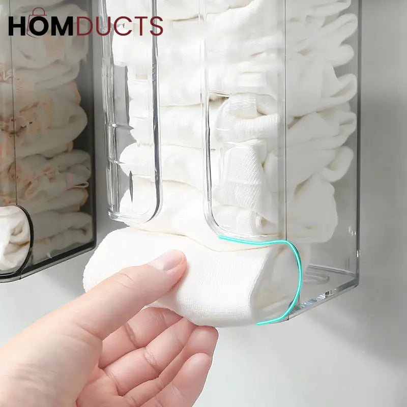 Wall Hanging Undergarments And Grocery Bag Organizer