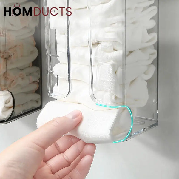 Wall Hanging Undergarments And Grocery Bag Organizer