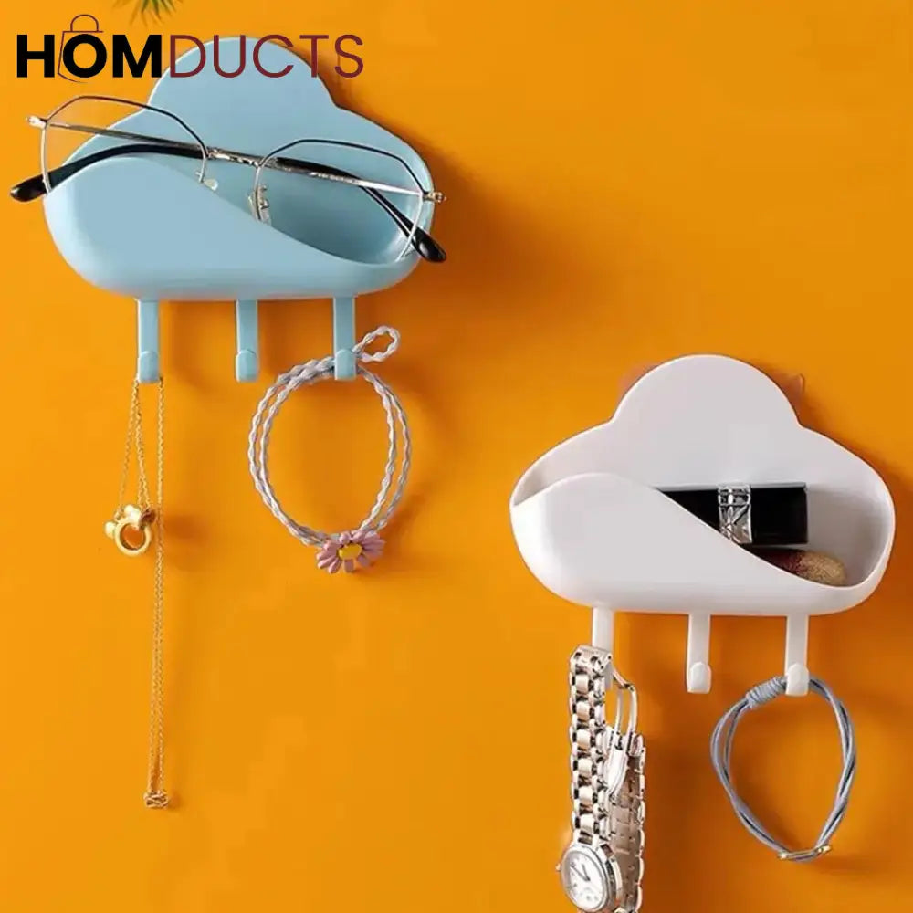 Wall Mounted Cloud Shape Holder