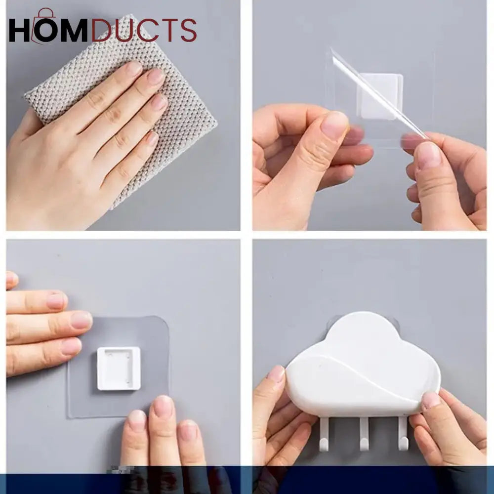 Wall Mounted Cloud Shape Holder