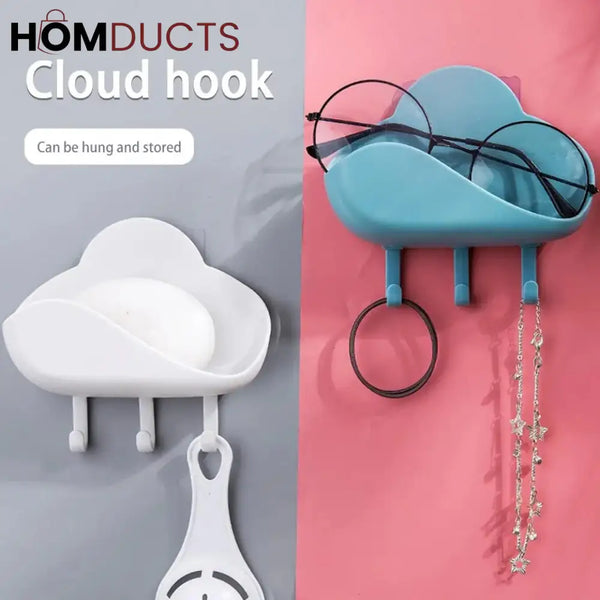 Wall Mounted Cloud Shape Holder