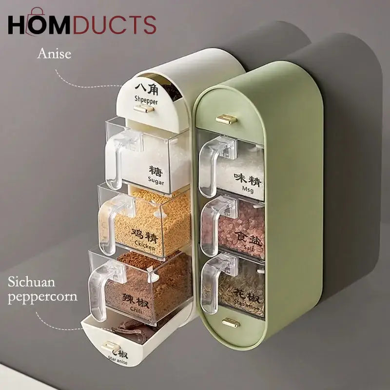Wall Mounted Condiment Box