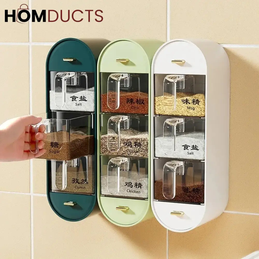 Wall Mounted Condiment Box