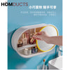 Wall Mounted Cosmetic Organiser With Mirror J & C Organizer