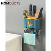 Wall Mounted Cutlery Holder With Drain Tray