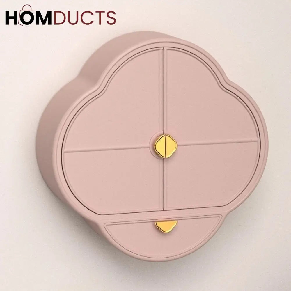 Wall Mounted Large Capacity Jewelery + Cosmetic Organizer J & C