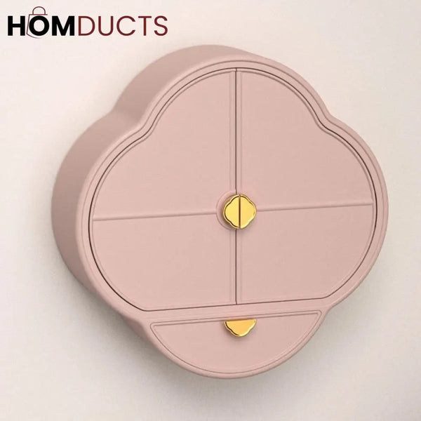 Wall Mounted Large Capacity Jewelery + Cosmetic Organizer J & C