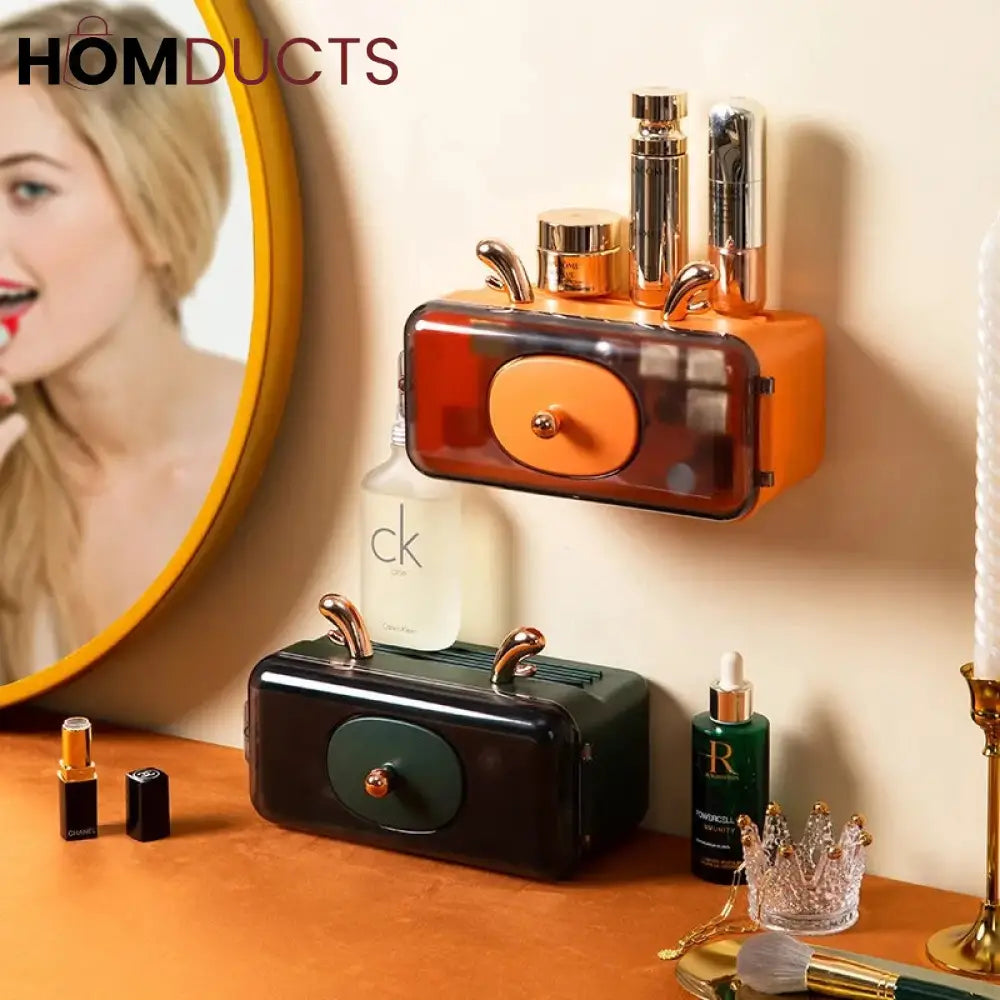 Wall Mounted Lipstick Storage Box