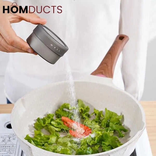 Wall Mounted Magnetic Seasoning Box (3Pcs)