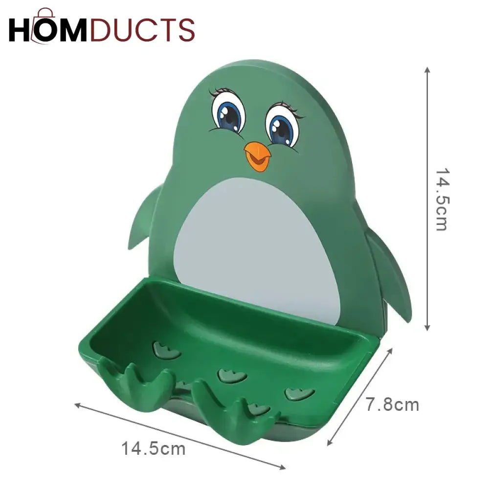 Wall Mounted Penguin Soap Dish