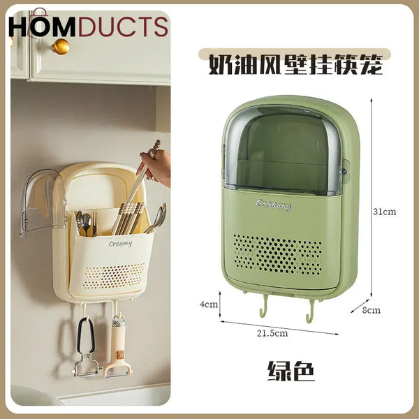 Wall Mounted Premium Quality Kitchen Cutlery Organizer