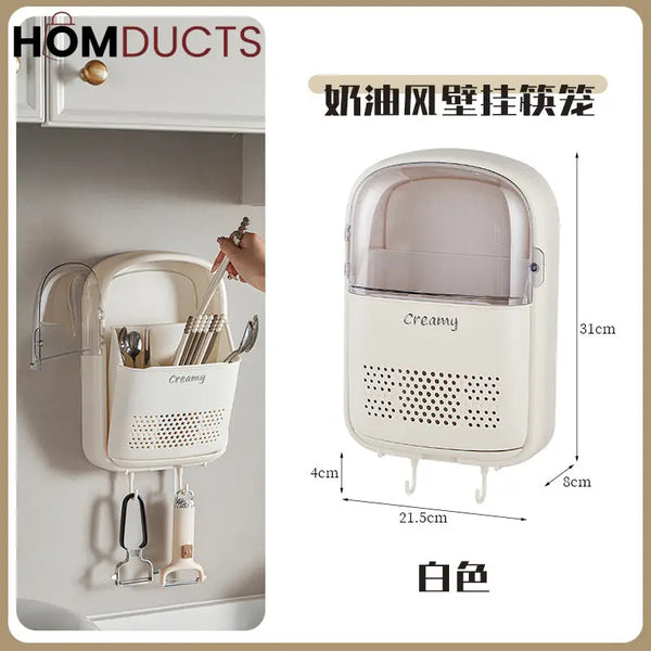 Wall Mounted Premium Quality Kitchen Cutlery Organizer