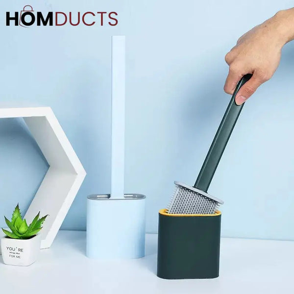Wall Mounted Silicone Toilet Brush