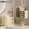 Wall-Mounted Storage Box Drawer | Dustproof Cosmetic Organizer