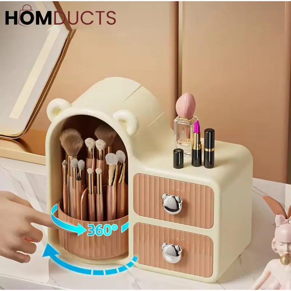 Wall-Mounted Storage Box Drawer | Dustproof Cosmetic Organizer