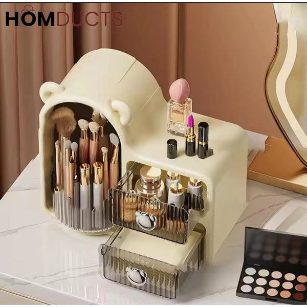 Wall-Mounted Storage Box Drawer | Dustproof Cosmetic Organizer