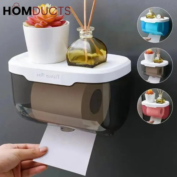 Wall Mounted Toilet Paper Holder