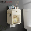 Wall Mounted Toilet Paper Holder With Drawer