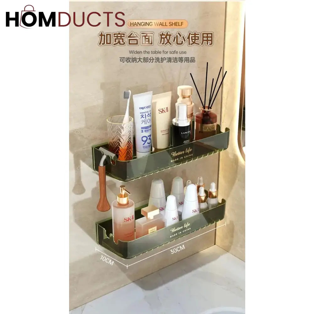 Wall Mounted Transparent Shelf – Homducts