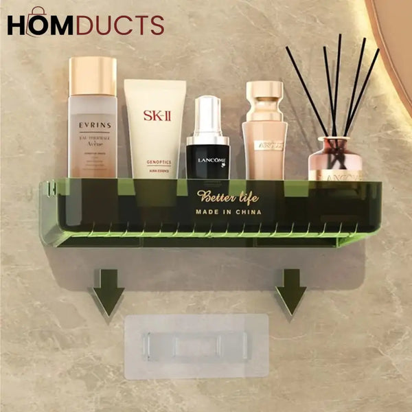 Wall Mounted Transparent Shelf